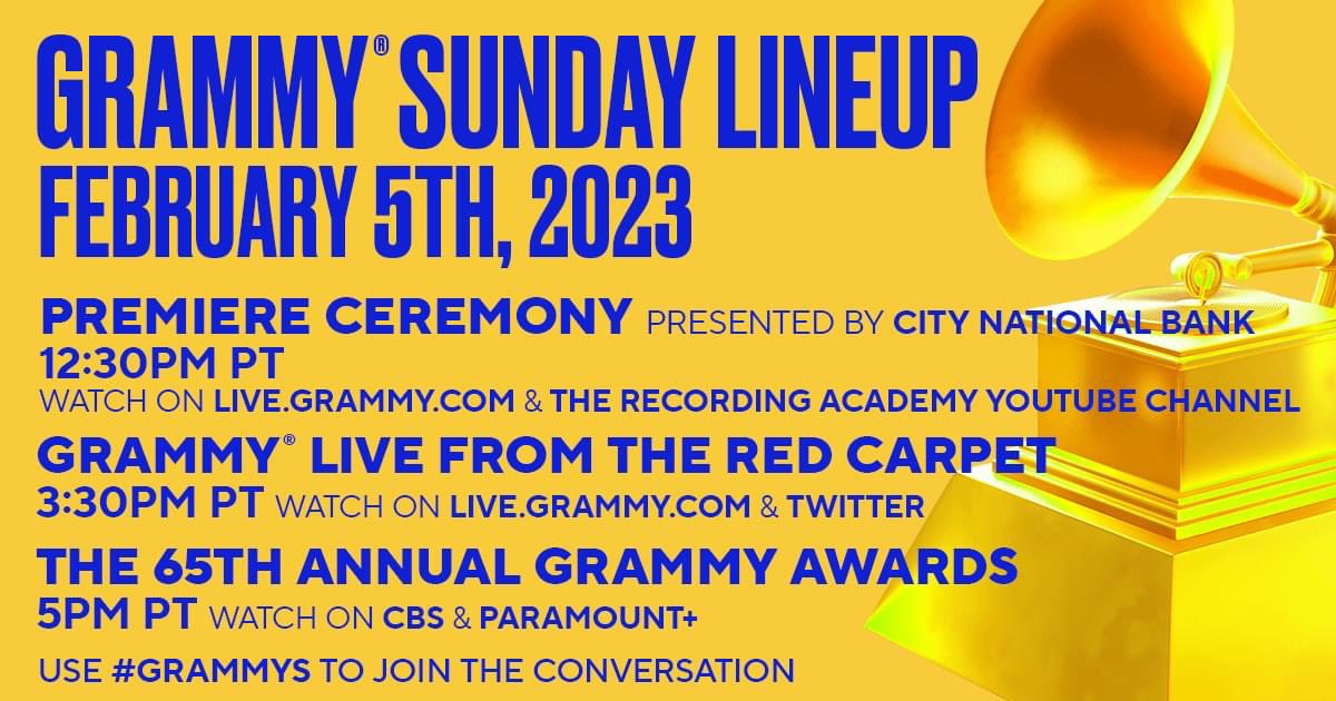 HSNews on Twitter: "How to watch The Grammy Awards ? - Pre-Show: http 