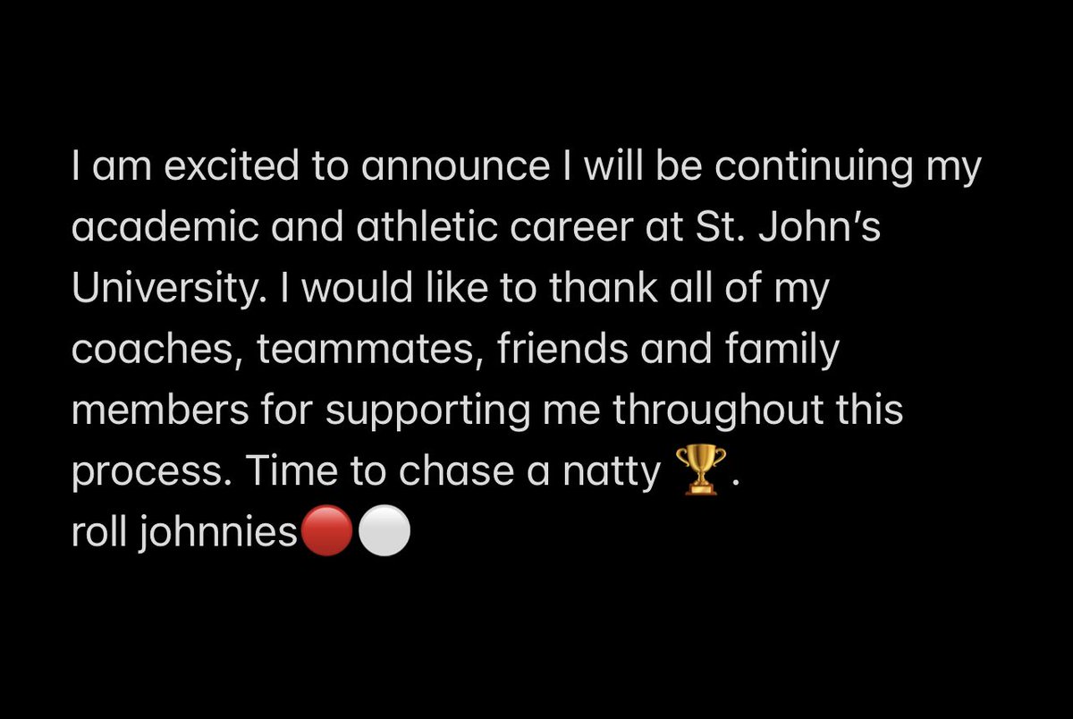 JP Weber (@jp_weber24) on Twitter photo I am excited to announce I will be continuing my academic and athletic career at St. John’s University! <a href="/SJUFBCoachDumo/">Damien Dumonceaux</a> <a href="/SJUDefense/">Brandon Novak</a> <a href="/wchsfootball1/">Wahlert Football</a> <a href="/SacWahlert/">Wahlert Catholic SAC</a> <a href="/CoachJMarshall/">Jamie Marshall</a> I am excited to announce I will be continuing my academic and athletic career at St. John’s University! <a href="/SJUFBCoachDumo/">Damien Dumonceaux</a> <a href="/SJUDefense/">Brandon Novak</a> <a href="/wchsfootball1/">Wahlert Football</a> <a href="/SacWahlert/">Wahlert Catholic SAC</a> <a href="/CoachJMarshall/">Jamie Marshall</a>