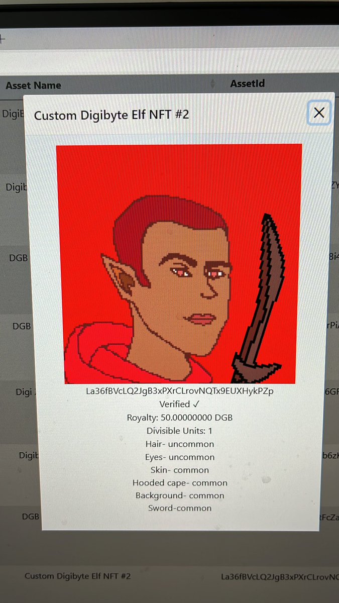 xixkilo's tweet photo. @Majesticjay218 making that 🔥 my first 1/1 #Digibyteelf let’s go #Digibyte elf fam 🧝 🧝‍♂️ 🧝‍♀️ https://t.co/Ni8ejz396O