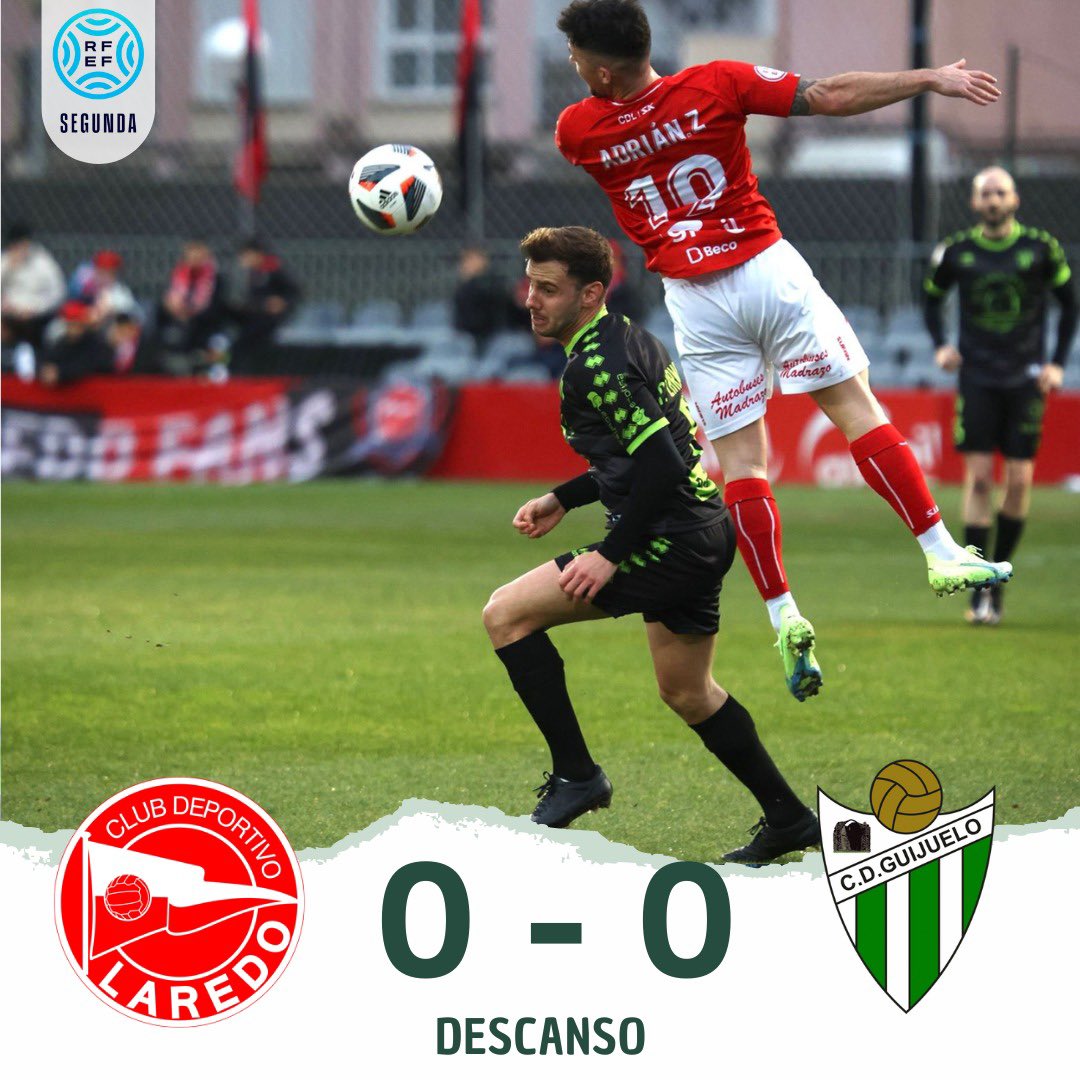 Directo | Empate sin goles del CD Guijuelo en el campo del Laredo y derrota del Salamanca UDS