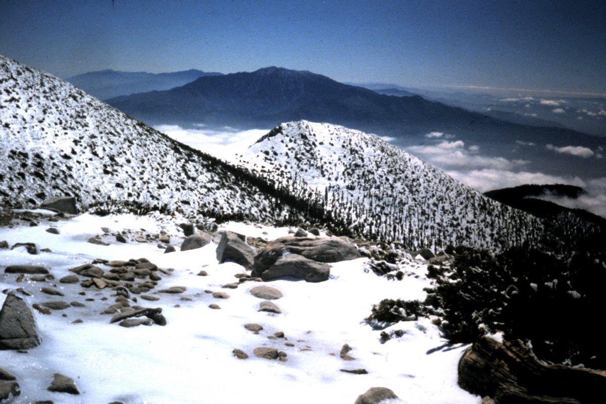 On A Clear Day - 1986
                                                                                       #mountains #wilderness #Alpine #WINTER #WinterWonderland #SoCal #californiastorm #CaliforniaAdventure #NatureBeauty #naturelovers #nature #photo