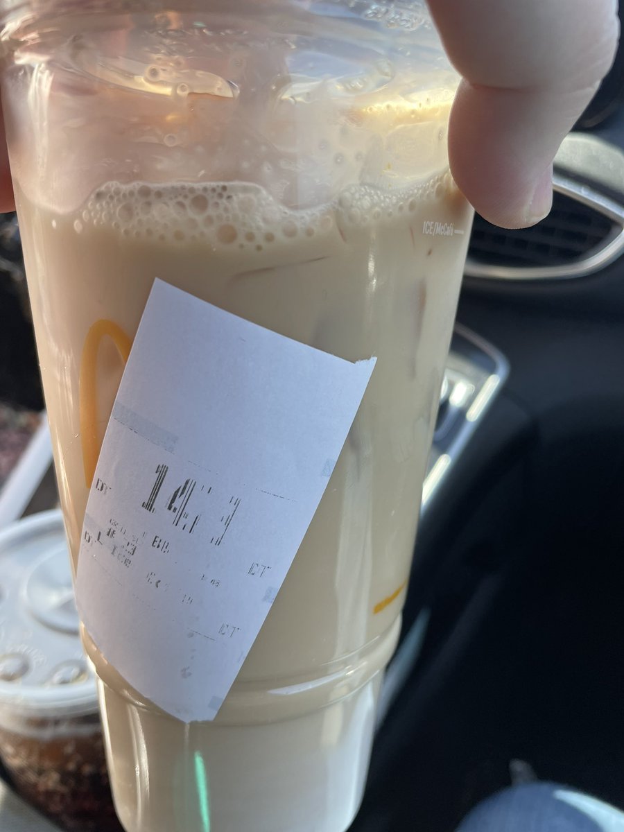 This is a black coffee <a href="/McDonalds/">McDonald's</a> today.