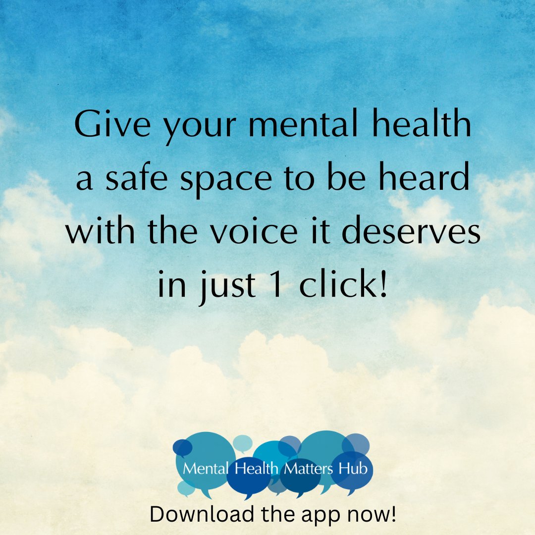 Mental Health Matters Hub tweet media