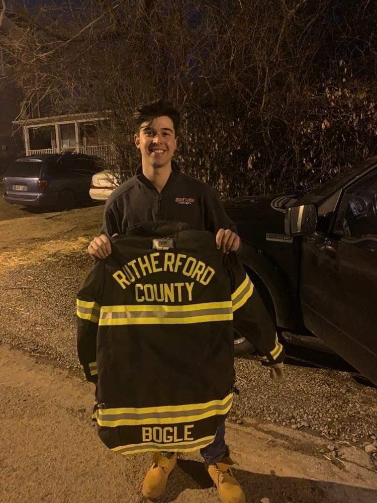 CamBogle's tweet photo. I’ve been praying about moving out to Nashville the last few years, and now it’s finally official. Can’t wait to start my next chapter with my amazing new team. Also started as a firefighter this week and couldn’t be more grateful. https://t.co/t6Iw8fj4aj