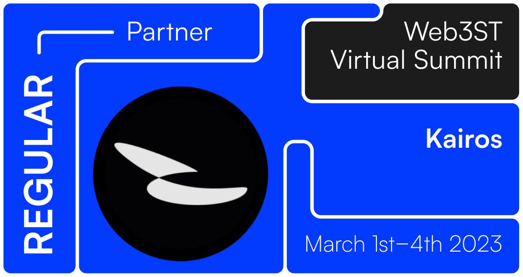 Web3strongertogether (@web3st) on Twitter photo We're excited to announce our partnership with <a href="/Kairostudents/">Blockchain for Students ๐</a> for a virtual summit! Get ready to unlock amazing content and insights ๐ฅ #virtualsummit #partnership #announcement We're excited to announce our partnership with <a href="/Kairostudents/">Blockchain for Students ๐</a> for a virtual summit! Get ready to unlock amazing content and insights ๐ฅ #virtualsummit #partnership #announcement