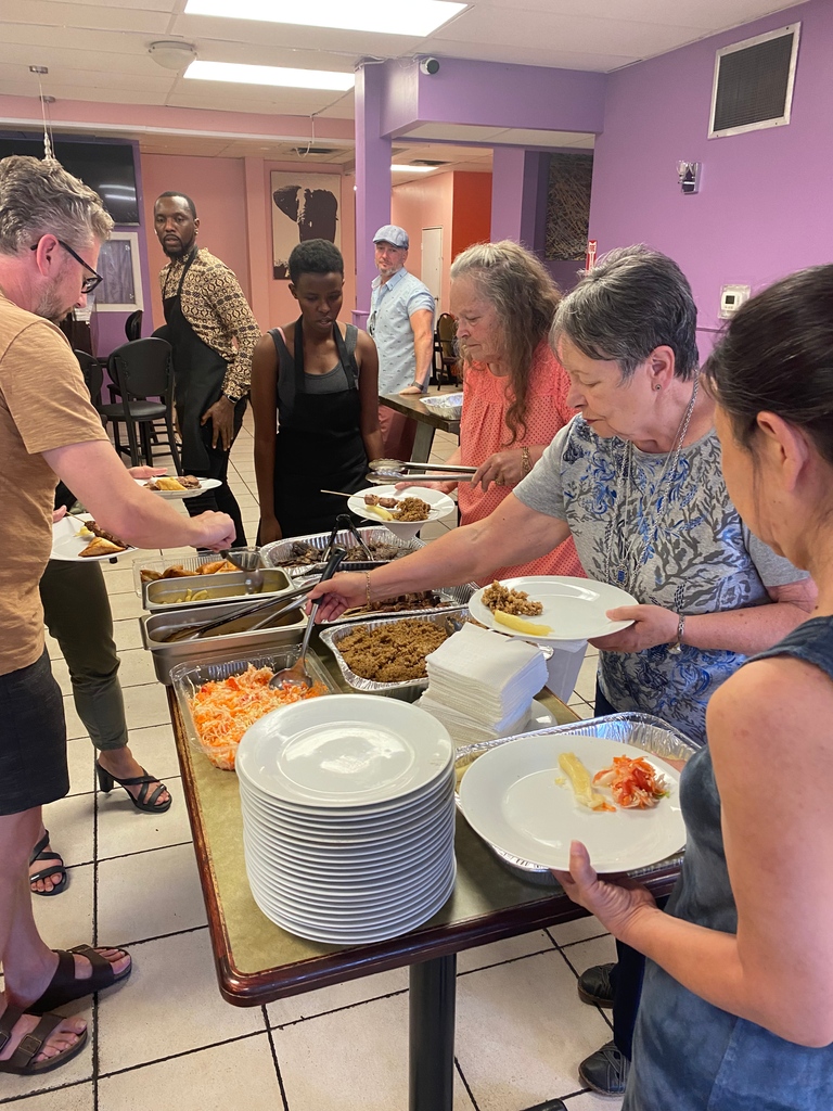 Meet PJ! PJ opened Serengeti BBQ last spring. His menu specializes in authentic East African and Swahili BBQ. Our summer @Eatson118 guests were blown away by his hospitality and the amazing selection he prepared. #AlbertaAveDine #BlackHistoryMonth