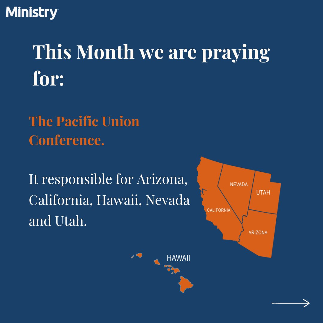 minmag's tweet photo. Nearly 42 million individuals of European, Hispanic, African, Asian/Pacific, and American Indian ancestry live in the five southwestern states comprising the #PacificUnion. Every #Sabbath #God's Word is #preached in the Pacific Union in approximately 30 different languages. 🙏 https://t.co/88An88O3bb