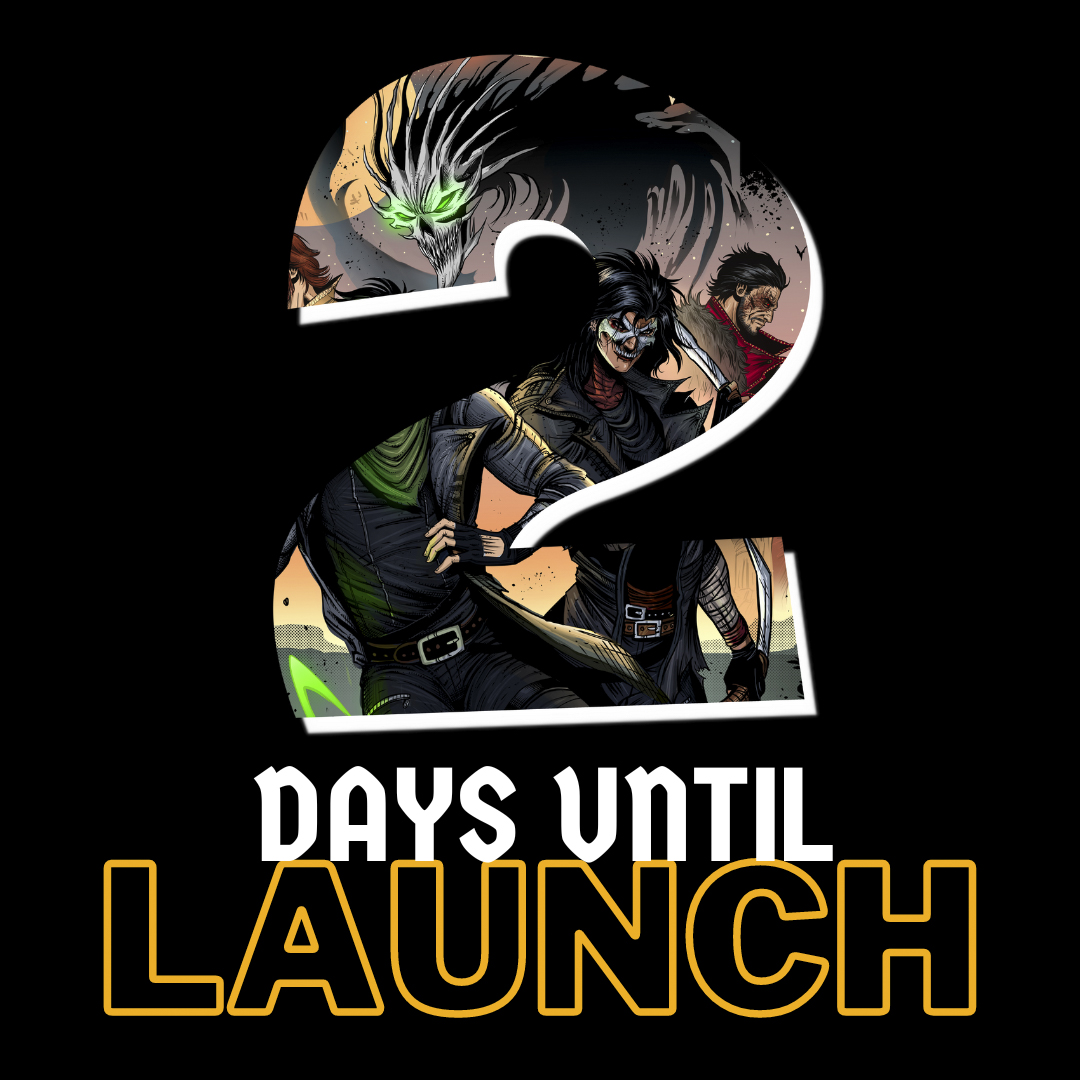 2 days! #countdowntolaunch

#kickstarter #kickstartercampaign #kickstartercomic #kickstartercomics #comics #indiecomic #comicart #fantasycomic