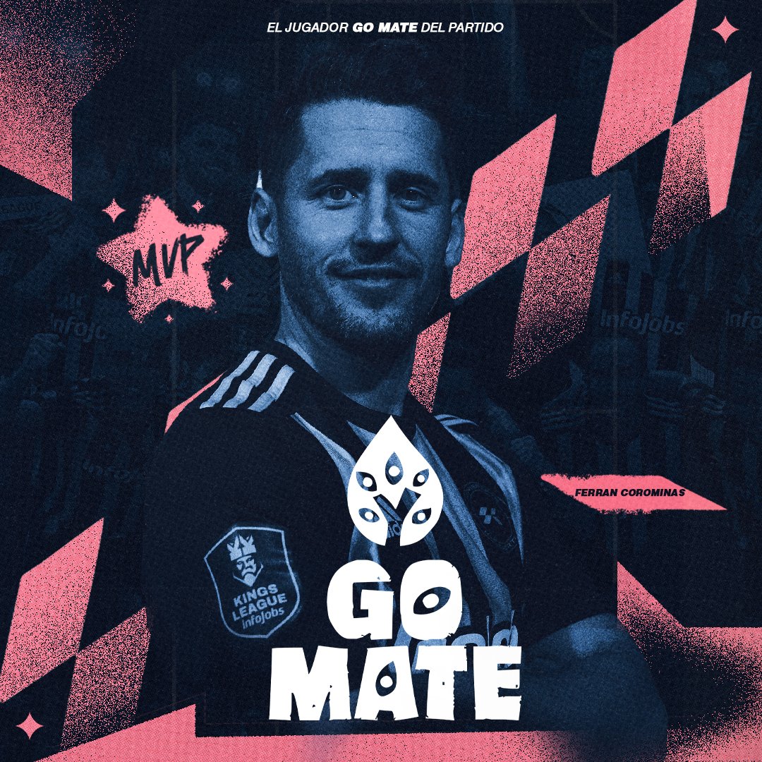 krufc_'s tweet photo. El MVP Go Mate del partido es para Ferran Corominas 👊🏻

#VamoAJugar 🤟🏻 @GoMateDrinks https://t.co/IMLmfxwwJm