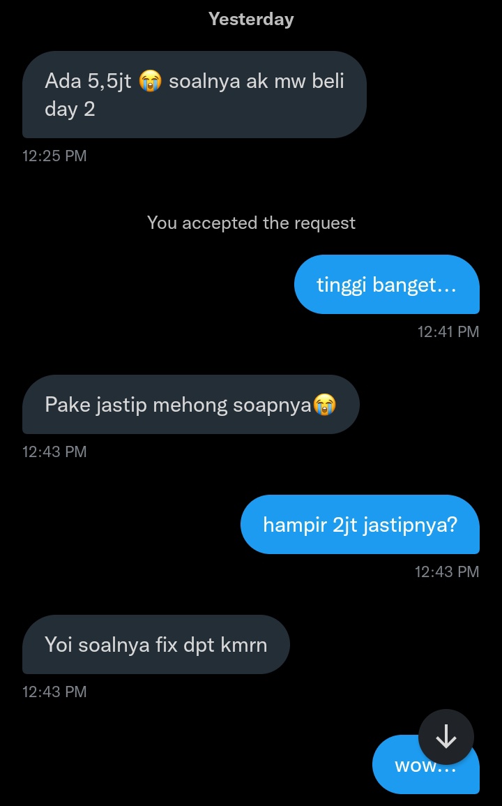 dailyccaca's tweet photo. @beautiaf pls tell me jastip di mana sampe 2jt gue sampe bingung mau ngomong apa https://t.co/slfTaO0mEm