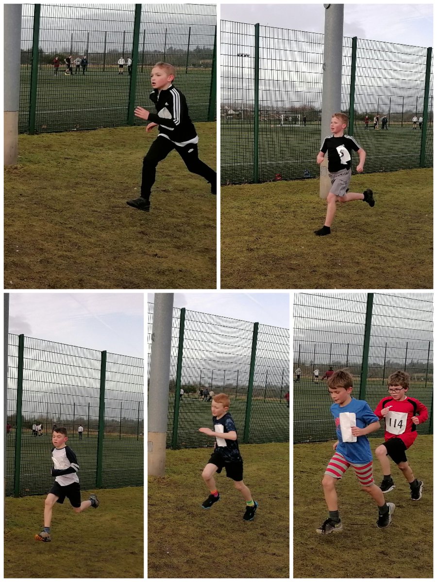 DounePS's tweet photo. A few action shots of cross country runners near the finish line on Friday. It was an excellent turn out and Doune individuals and teams did really well! 1st place for the P7 boys and 3rd places for both the P7 girls and P6 boys teams. 2nd overall for Emily and 3rd for Lewis 🏅 https://t.co/Zs9eSvavcw