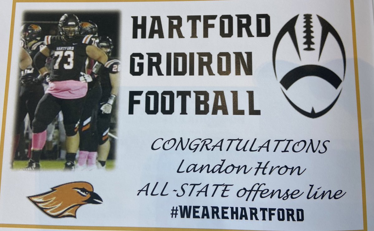 HUHS_Athletics's tweet photo. Excited to attends todays WFCA All State Banquet. Congrats Landon!! @HUHS_Football https://t.co/qqG3l8R9rH