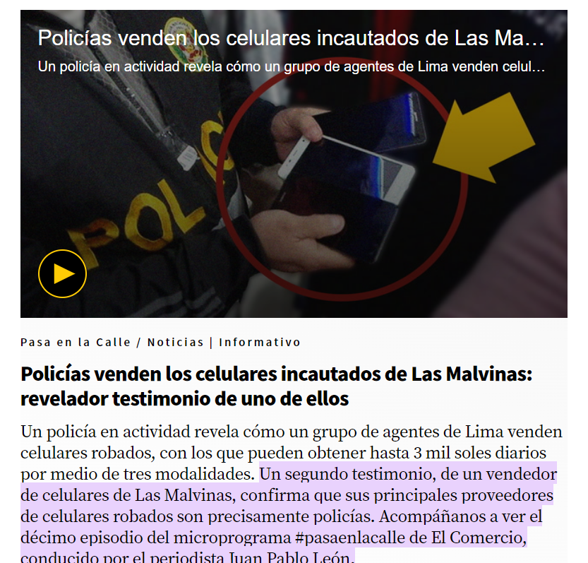 mal_menor's tweet photo. ¿Quién alquila los paraderos a las combis piratas a cambio de coimas? Policías

¿Quién revende celulares robados de Las Malvinas? Policías

¿Quién instaló una lavandería de papeletas en un carwash? Policías

¿Quién golpea a la prensa? Policías

Purga y reestructuración a gritos https://t.co/Iiwxb4bh4d