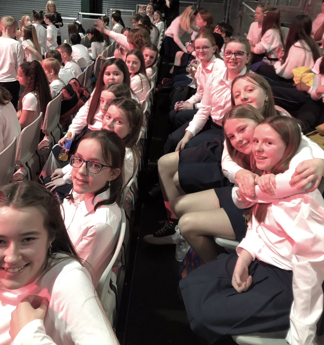 ms_dunne's tweet photo. Rehearsal done and dusted, we can’t wait for our performance at Peace Proms this evening in the RDS ❤️
@ConlethSt @MsMooney5th https://t.co/nMvtSciAuY