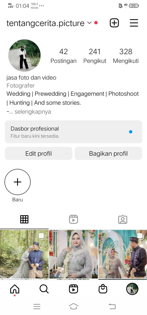 Fajar98696736's tweet photo. @FSTVLST Buat temen-temen sek meh Rabi,lamaran, prewedding butuh jasa dokumentasi bisa hubungi tentang cerita berlokasi di kulon Progo. Bisa juga foto produk,stage, event,dll. Siap callingan tekan ngendi wae asal dana ne pas https://t.co/Xw3EhwZnL4
