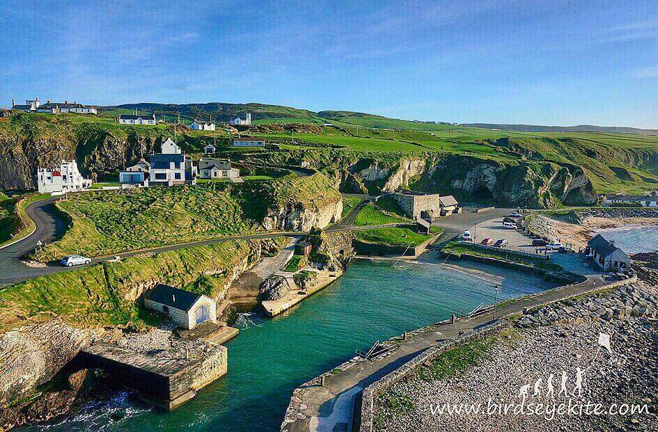 #Ballintoy Harbour on #Ireland #NorthCoast 
Image achieved using a #Kite to lift my #camera #Sonya6000