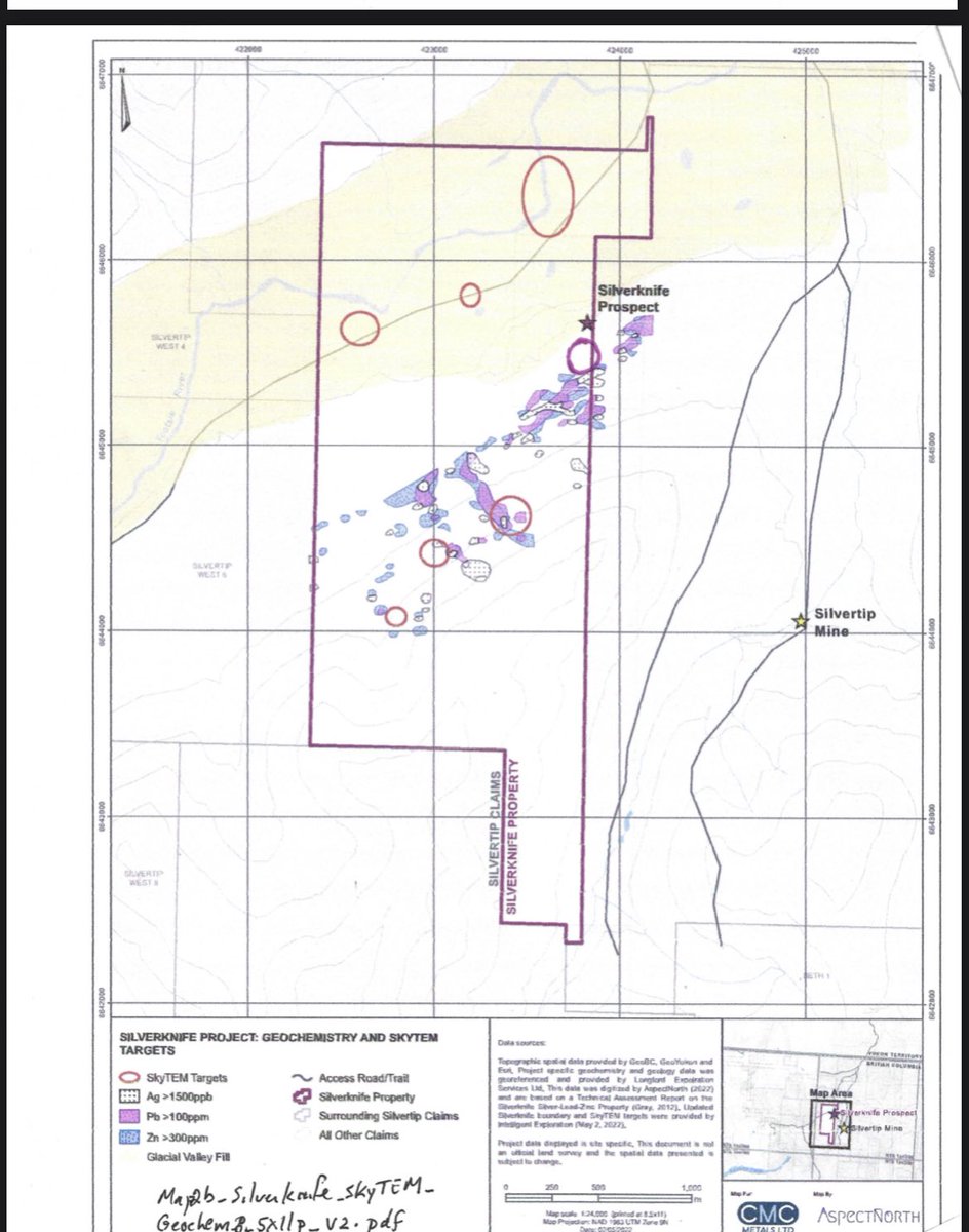 @TheLastDegree @Anais_GoldGirl $CMB.V #BC #Silver #Lead #Zinc #CRD #CarbonateReplacementDeposit A th...