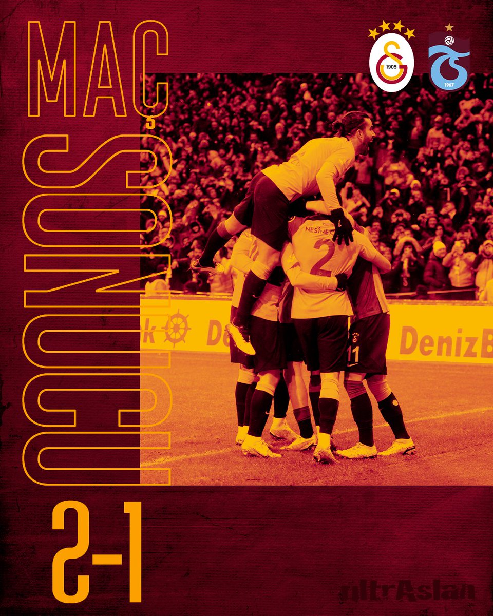 Maç Sonucu | GALATASARAYIMIZ 2 - 1 Trabzonspor

⚽ 18' Mertens
⚽ 53' Icardi