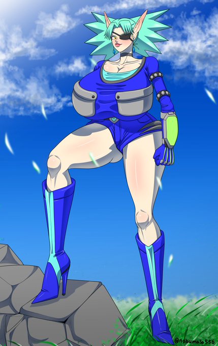 OCのビオちゃんです。軽い設定資料付き! 