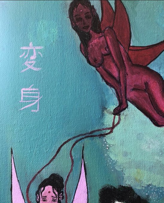 A piece I made titled  &ldquo;The Metamorphosis&rdquo; #art #artists https://t.co/GW8yq8GemL<a href="/tag/art"class="tags">#art</a><a href="/tag/artists"class="tags"><span>#artists</span></a>