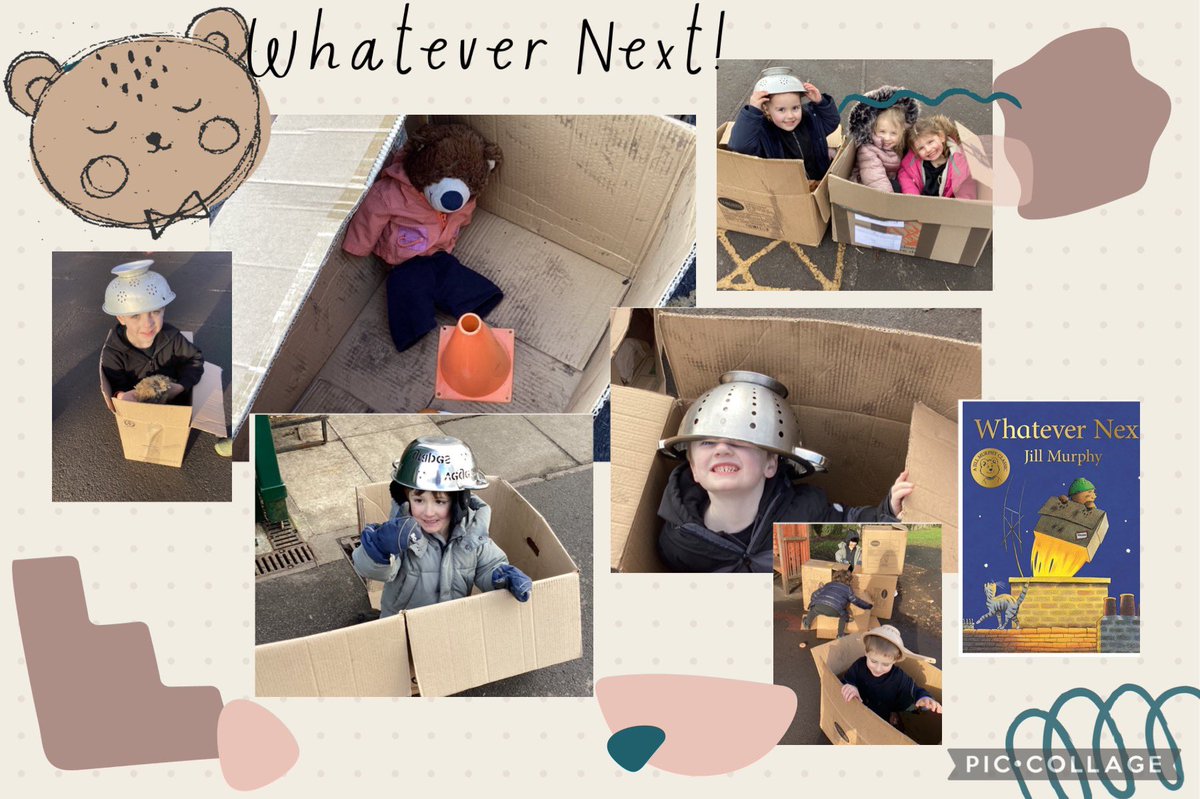 It was great fun bringing the story ‘Whatever Next!’ to life. The children made their own rockets, packed up some snacks and off they went to space! #welovereading #bringingbookstolife #eyfs