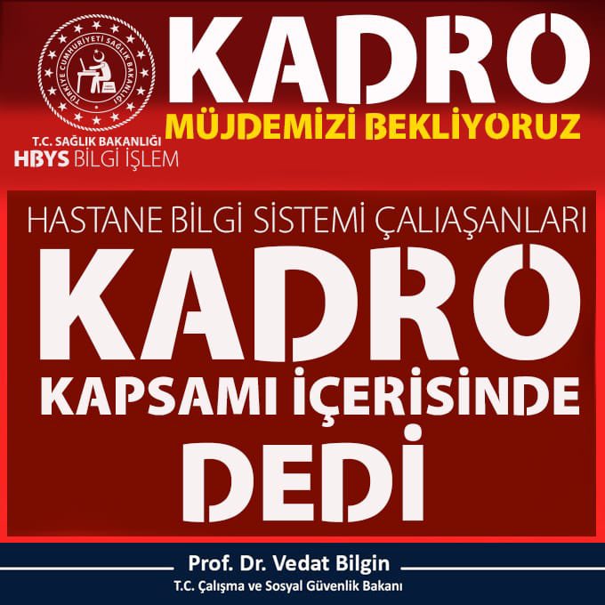 KabinedeTaşerona KadroŞart adaletin yerini bulmasını bekliyoruz