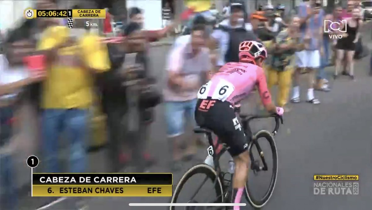 funchaves's tweet photo. Menos de 5 kms y @estecharu lidera los #NacionalesRuta2023 🔥😍 https://t.co/9cIszB2m5J