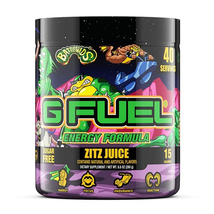 Wario64 on Twitter "G Fuel Zitz Juice Energy Powder Inspired by