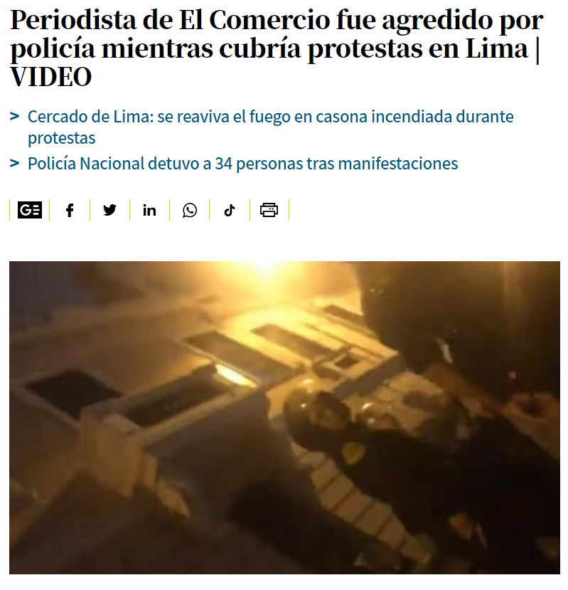 ¿Quién alquila los paraderos a las combis piratas a cambio de coimas? Policías

¿Quién revende celulares robados de Las Malvinas? Policías

¿Quién instaló una lavandería de papeletas en un carwash? Policías

¿Quién golpea a la prensa? Policías

Purga y reestructuración a gritos