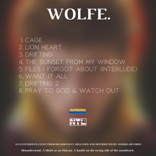 BigBodaway's tweet photo. WOLFE.
A long awaited solo project, date to be announced soon. https://t.co/p5VRFlx8E0