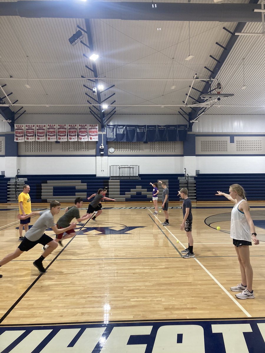 Open gym at 4:30 for throws. Agility for all sports from 5-5:30! Grades 7th-12th!