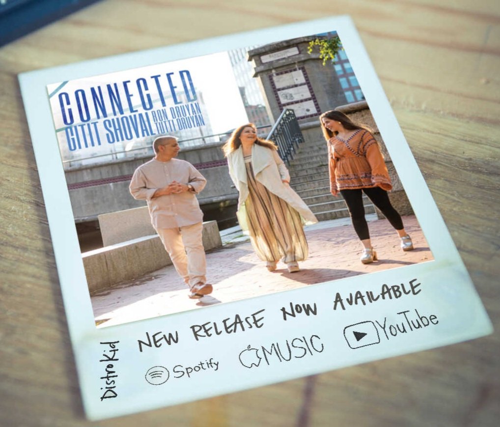 gitit_shoval's tweet image. Tu BiShvat is my favorite holiday and Ron Druyan's and my wedding #aniversary. 
#mazaltov mama ❤️💕💖 &amp;amp; just in time
"Connected" my prayer album with @OFFICIAL_TUTTI &amp;amp; @RonDruyan
Is on #Spotify for you to listen.
#distrokid #music #singersongwriter
open.spotify.com/album/3TVeBkZk…