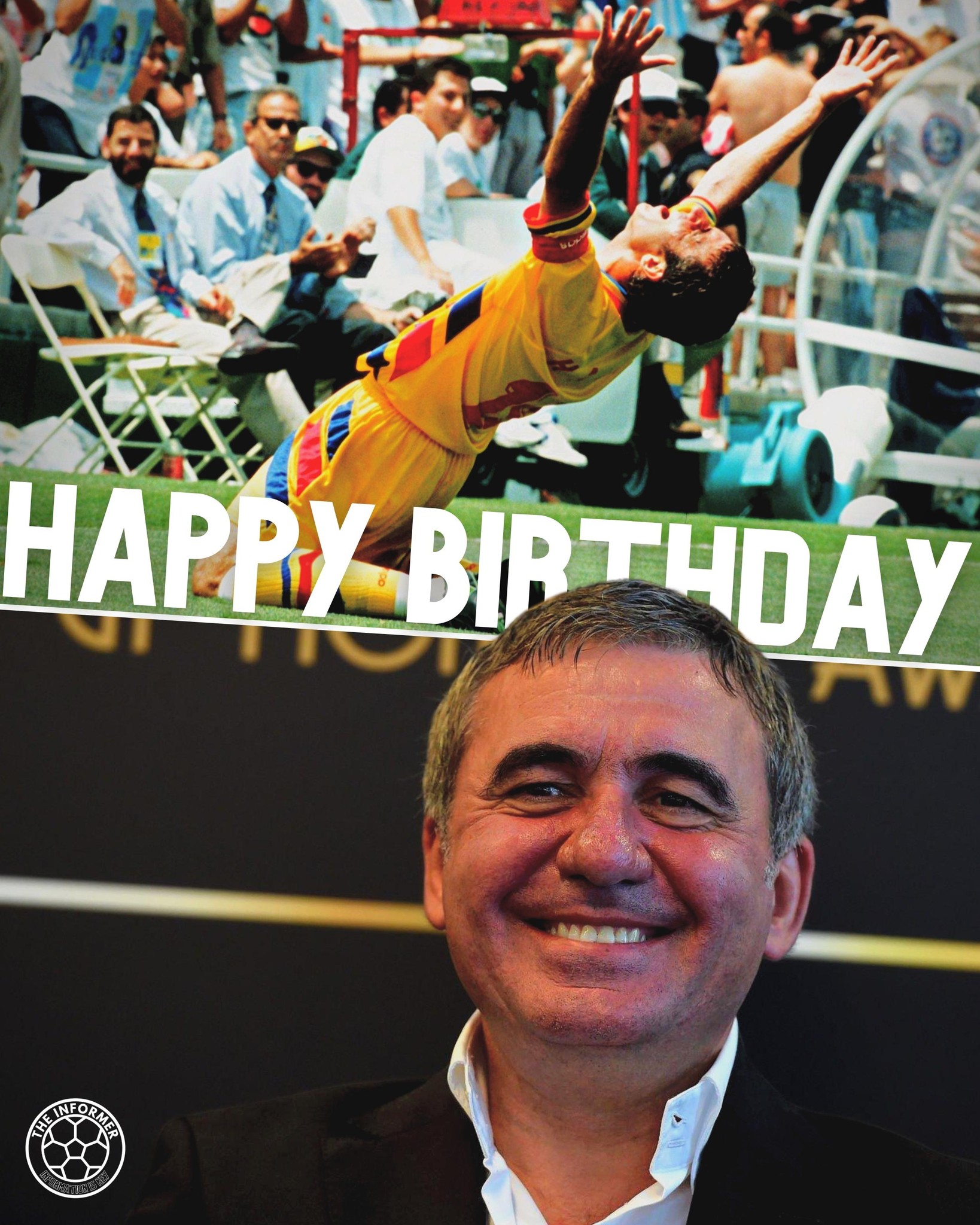   Happy birthday, Gheorghe Hagi!     