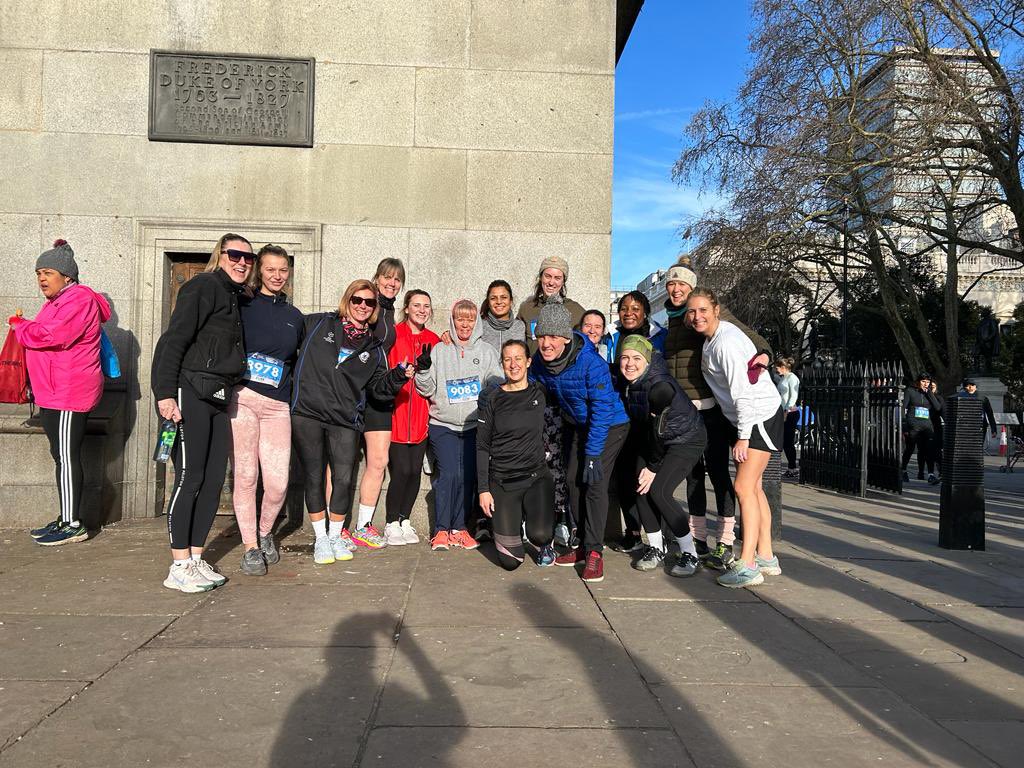 Another great Aqua turnout for our annual London Winter 10km run for <a href="/CR_UK/">Cancer Research UK</a> #WinterRun 👏🏼🏃‍♀️