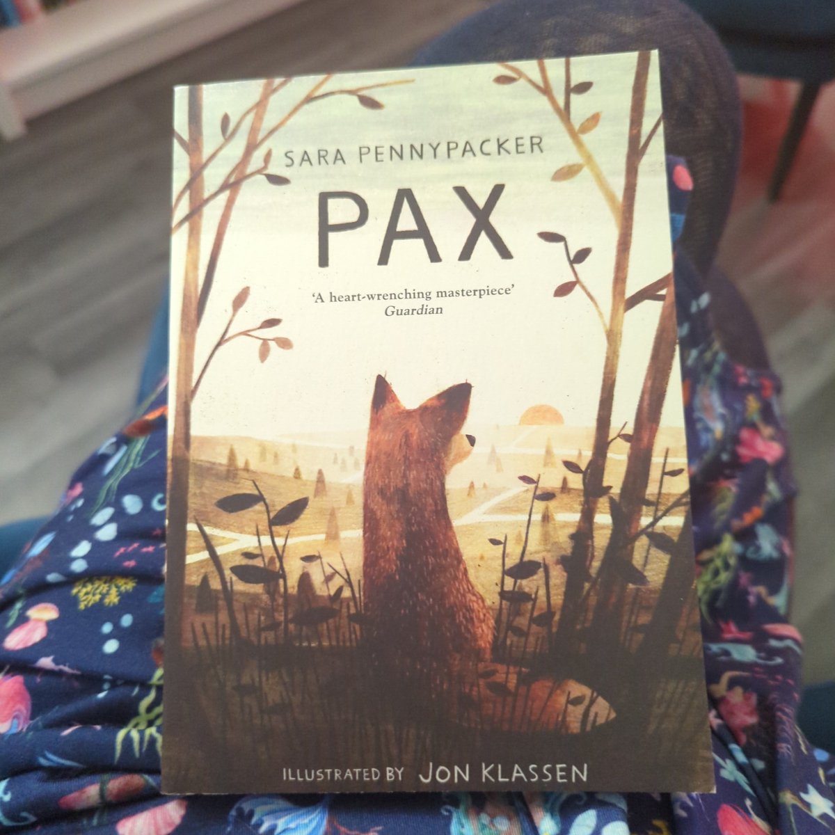 Mrs_M_2009's tweet photo. About to start #reading this. I'm expecting tears. Book no. 7 of the year. @sarapennypacker @goodreads #WhatMrsM_Reads #TeacherReading https://t.co/vlmrYm6SQq