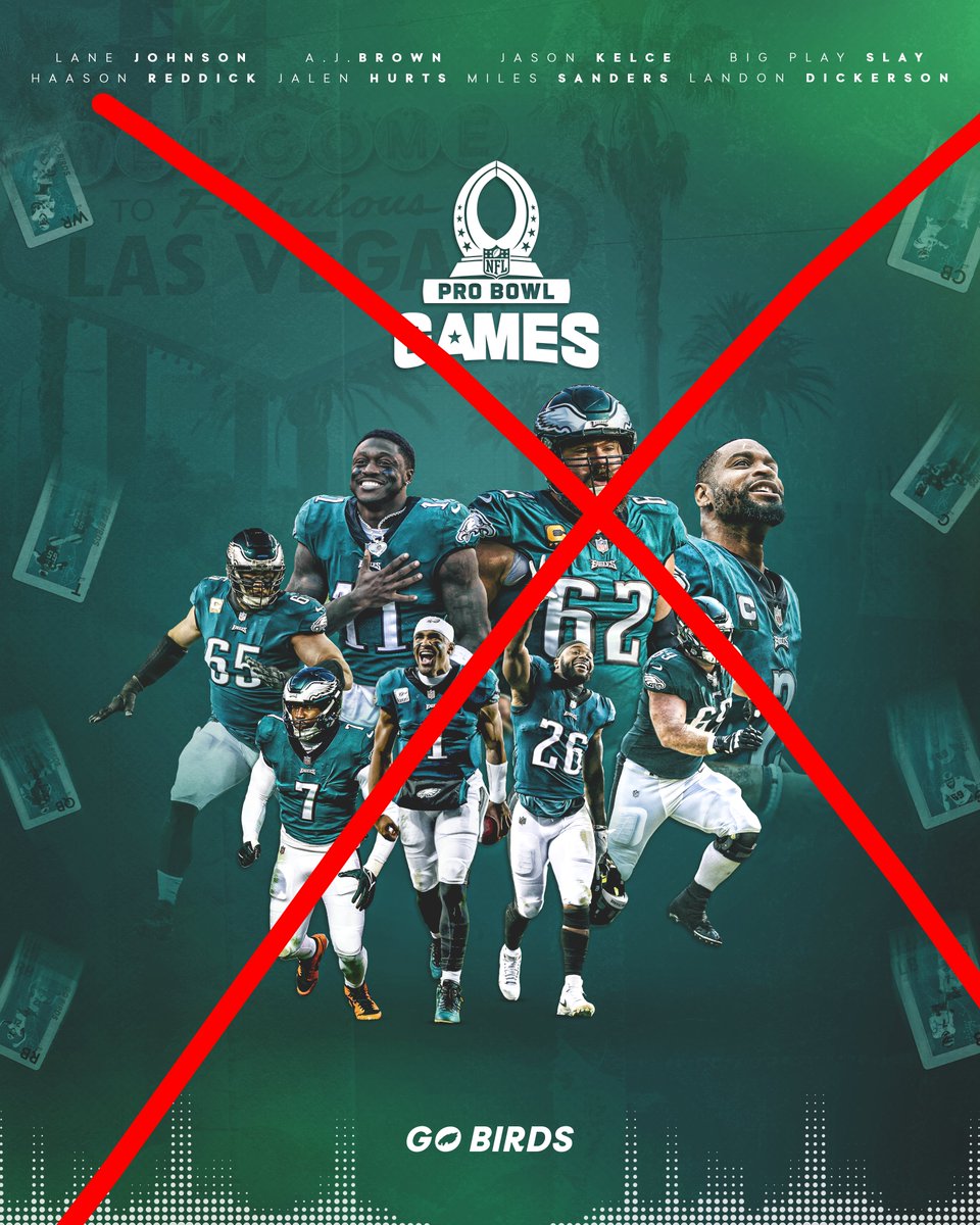 *jk Aces to Arizona 

#SuperBowlLVII | #FlyEaglesFly