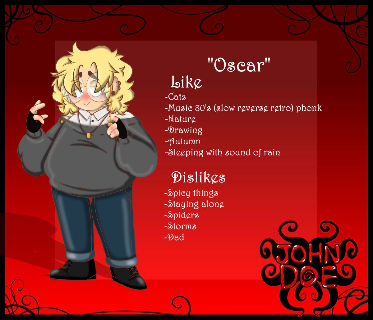 ostarlux's tweet photo. Template of my sona of john doe game hehe❤️
Credit of the background :>
#doesona #JohnDoe #JohnDoeGame #johndoe #johndoegame  #johndoegamefanart https://t.co/Uuf2hrUTjz