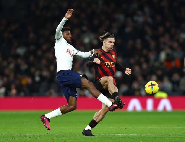 TottenhamTiers's tweet photo. £100m Jack Grealish being absolutely pocketed by Emerson Royal…

An excellent performance from him today 👏🏻 https://t.co/o6ezop9dAo