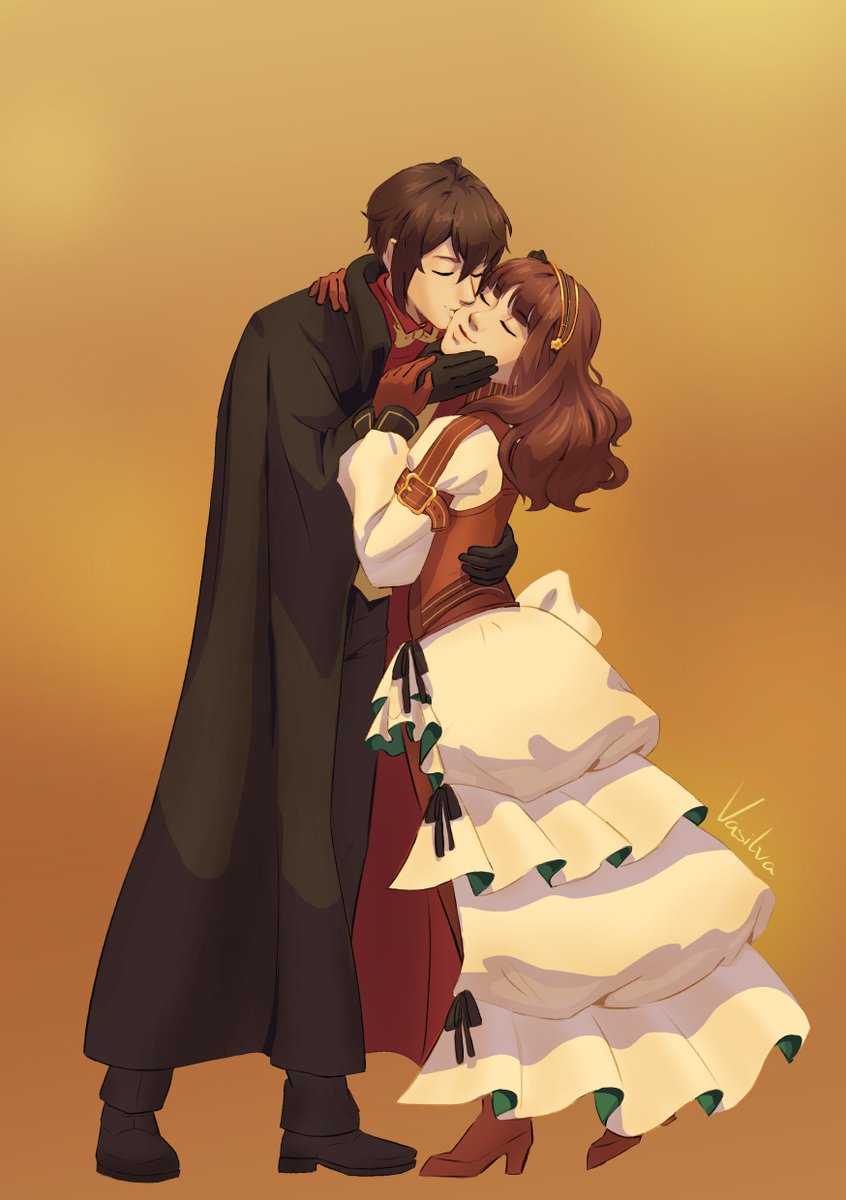 vasilva_art's tweet image. The Kiss ✨
#coderealize #コードリアライズ #コドリア  #カルディア #otomate #otomegame