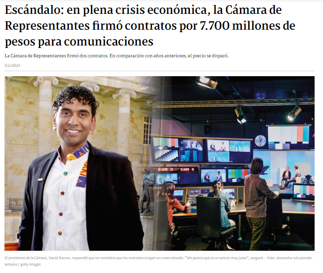 Enrique_GomezM's tweet photo. Mientras dicen que no hay dinero para nada, los del "cambio", siguen gastando a manos llenas en comunicaciones y propaganda.  Para @DavidRacero es justo el despilfarro, él necesita hacerse ver:https://t.co/tigZ0vbgNt https://t.co/HNhibtONYC
