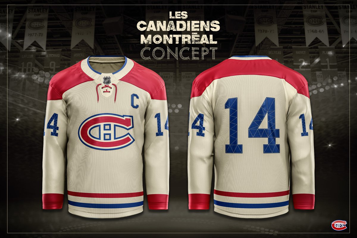 HabsGifs's tweet photo. Made a throwback @CanadiensMTL concept. https://t.co/AZOhy0JDii