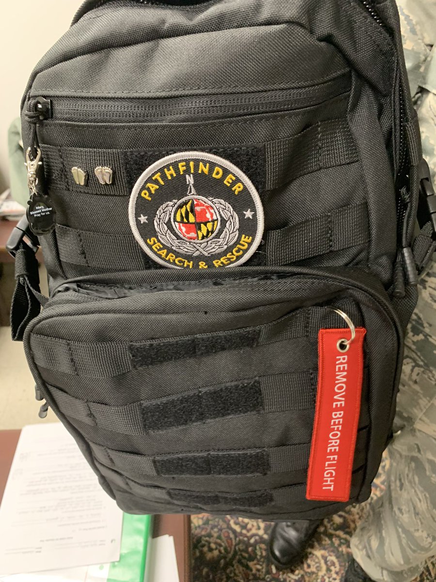 A Pathfinder Patch looks great on just about anything. Since, they are not authorized for wear on a CAP uniform, where is the best place to display them? This <a href="/MDWGCAP/">Civil Air Patrol Maryland Wing</a> cadet proudly displays hers on her 24hour pack.