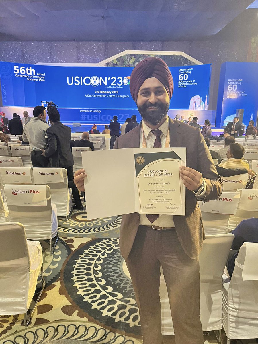 DocHarman_Uro's tweet photo. Had great time as a national faculty speaker at the biggest urological academic feast in India.Thank you USI for giving me this opportunity. #USICON23 @UroZedman @abhisingh82 @lkeshav1965 @rbsabnis @usioffice @YouthUSI @DrParimalGharia @RIRS_inDelhiNCR https://t.co/rZJc14Izak