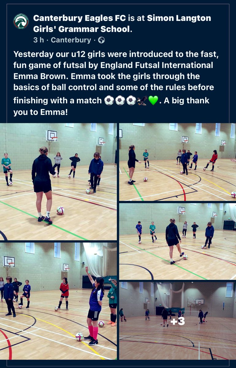 First intro to Futsal session completed. Any girls under the age of 12 are welcome to join in these fun sessions in Canterbury, come and learn how to play this exciting game and make friends at the same time.