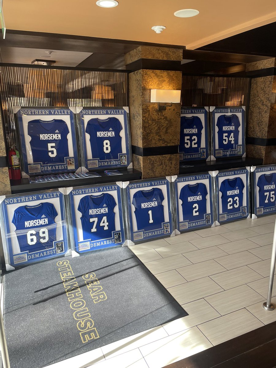 DemarestNv's tweet photo. What better place to go after visiting The Challenger Success Program than The Demarest Football Banquet at Sear Restaurant in Closter. Another example of what high school sports is all about. @NJScom @BigNorthConBNC @NVRHS_NJ #supernv https://t.co/S2rnpLgTL5
