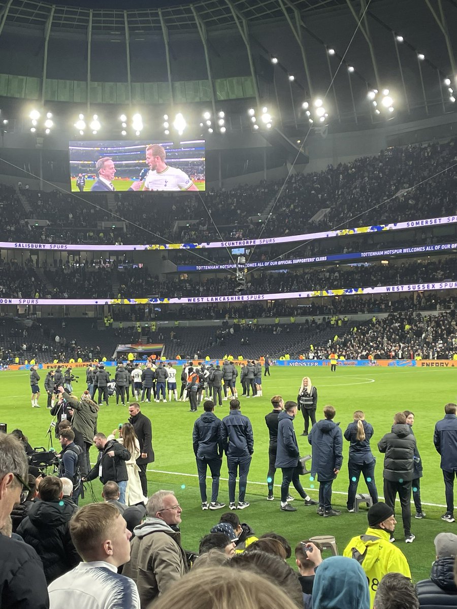 We couldn’t be more proud of you <a href="/HKane/">Harry Kane</a> - one of our own and the highest scorer ever for Spurs. How fitting that it should be the winner against a top side - at home for us, all to enjoy together.