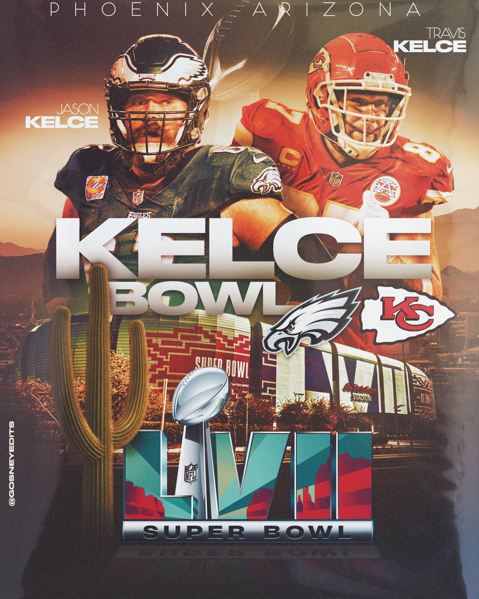 IT’S GAME WEEK! Love watching both of these guys play the game 🏈🏆
#superbowl #phoenix #graphicdesign #sportsgraphicdesign