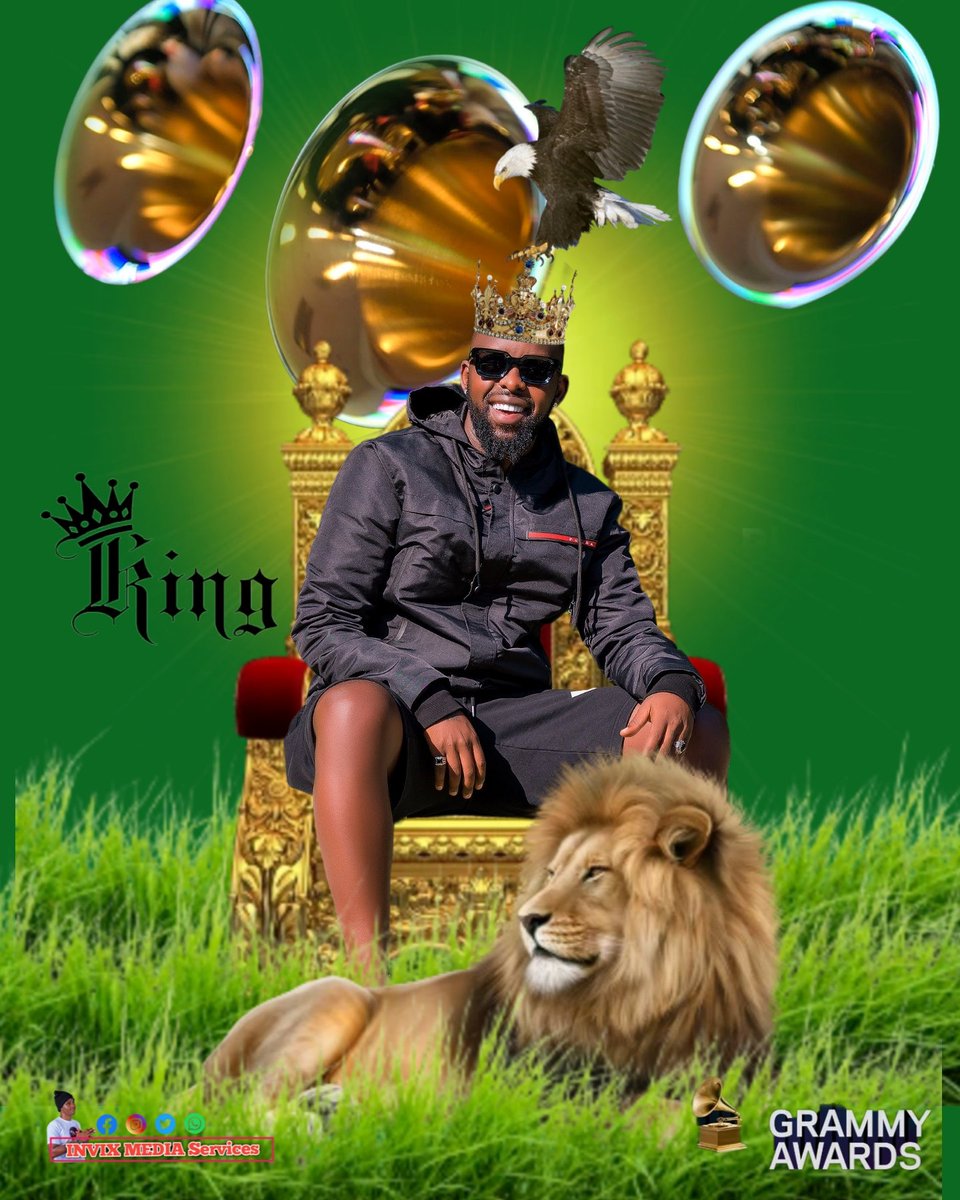 The King 🤴 #EddyKenzoAtGrammys @RecordingAcad to Uganda 🇺🇬  Young mandala #BigHeart #Bigtalent @eddykenzoficial Uganda's favorite Asset 😍