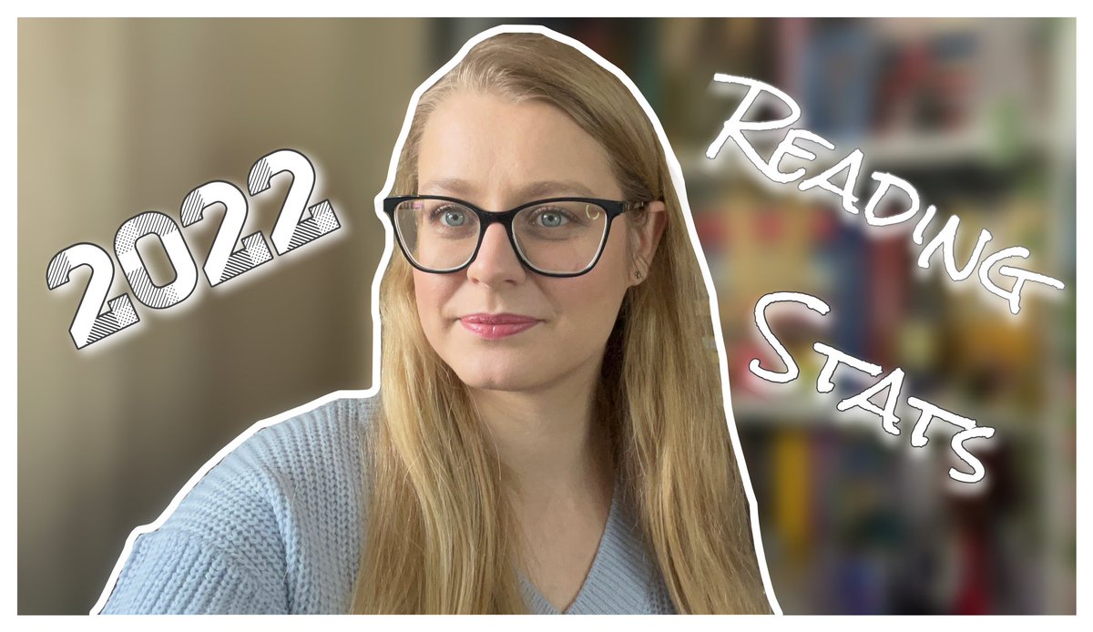 New video!!!
Sharing some reading stats for 2022. 

youtu.be/KU9EiO2qb10
