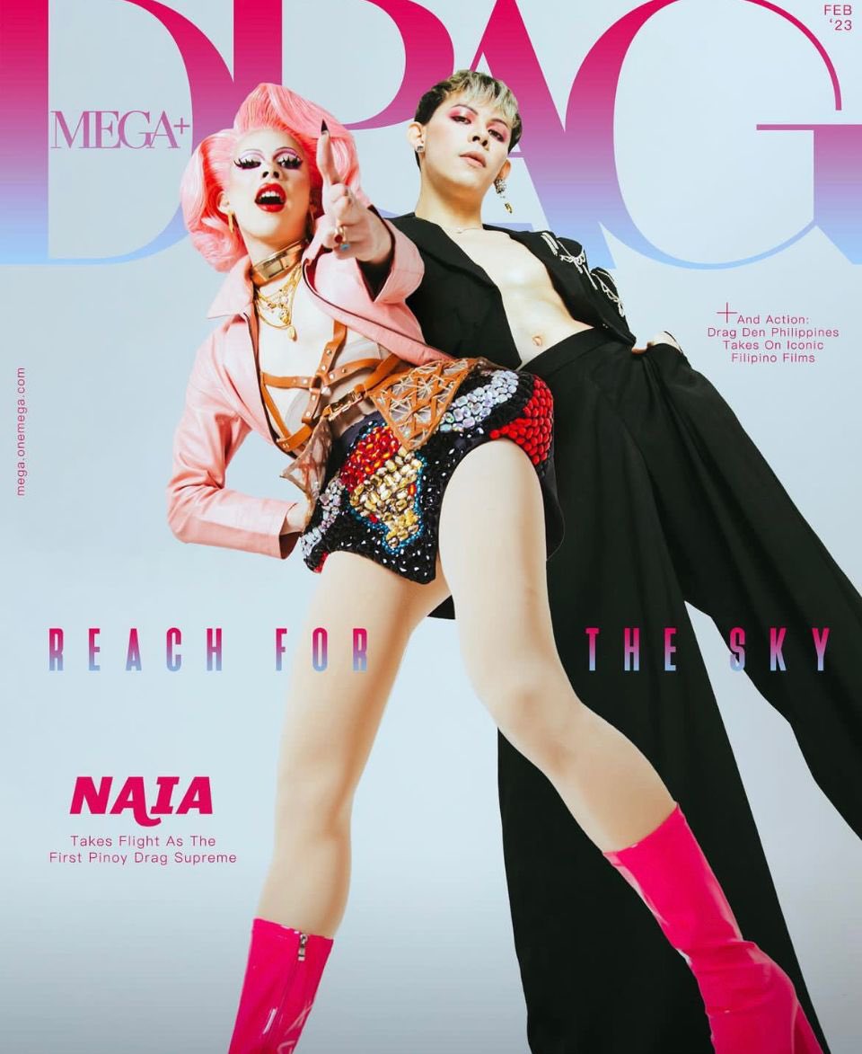 manilaluzon's tweet photo. The Drag Supreme, NAIA ( @brianblack_ ) on the cover of @mega_magazine #Drag #megadrag https://t.co/7sgFcuaOXo